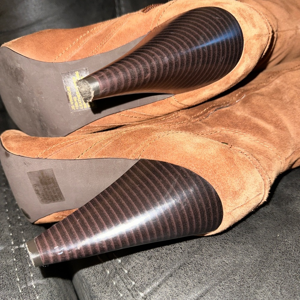Jessica Simpson Virnica2 SuedeCognac - Picture 8 of 9